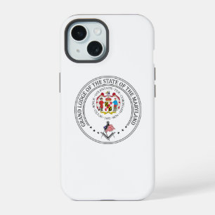 Freemasonry lodge of the state of Mariland iPhone 15 Case