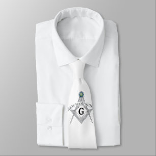 Freemasonry lodge of the state of New Hampshire Tie