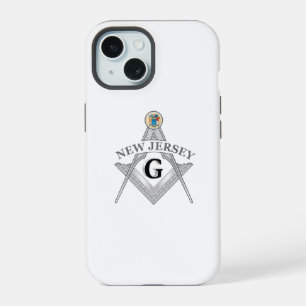 Freemasonry lodge of the state of New Jersey iPhone 15 Case