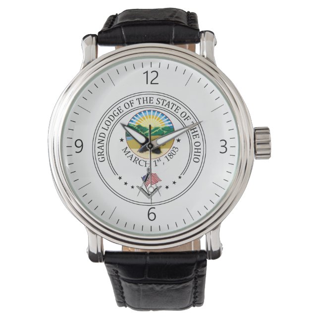 Freemasonry lodge of the state of Ohio Watch (Front)