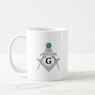 Freemasonry lodge of the state of Oregon Coffee Mug