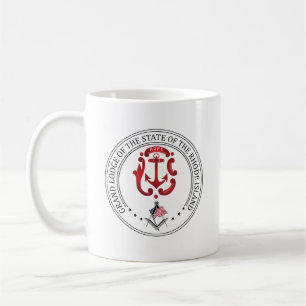 Freemasonry lodge of the state of Rohde Island Coffee Mug