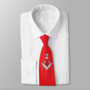 Freemasonry lodge of the state of Texas Tie