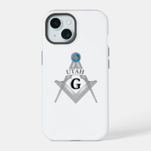 Freemasonry lodge of the state of Utah iPhone 15 Case