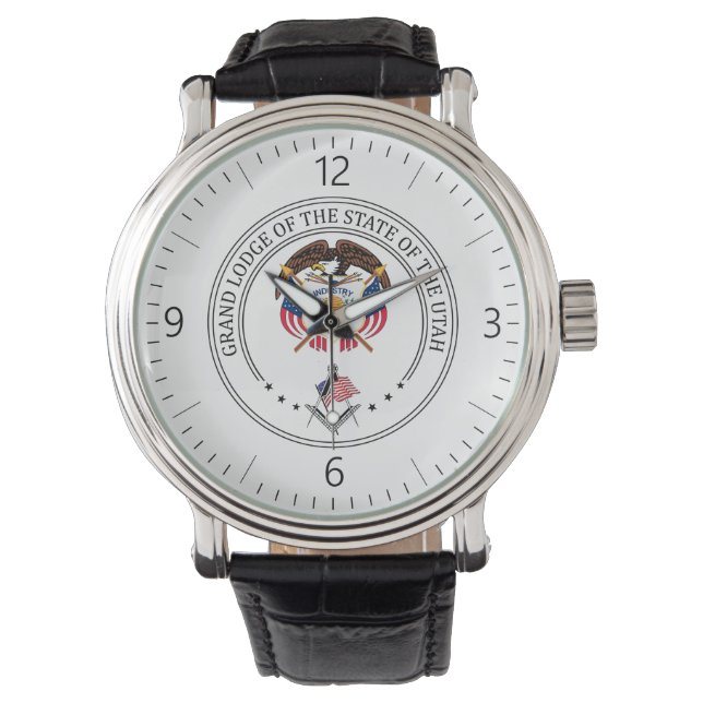 Freemasonry lodge of the state of Utah Watch (Front)