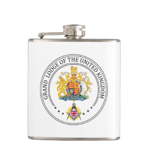 Freemasonry lodge of United Kingdom Hip Flask