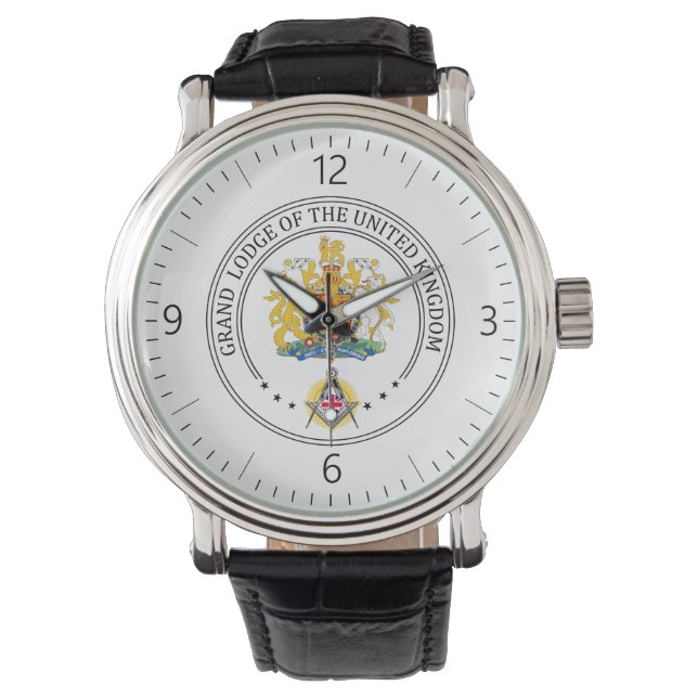 Freemasonry lodge of United Kingdom Watch (Front)