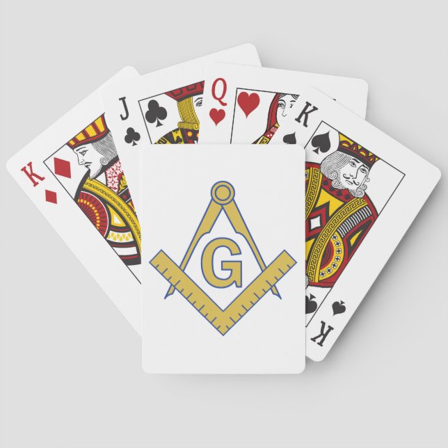 Freemasonry Playing Cards (Back)