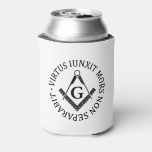 Freemasonry sign can cooler