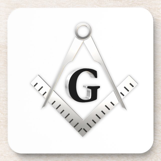 Freemasonry sign coaster (Front)