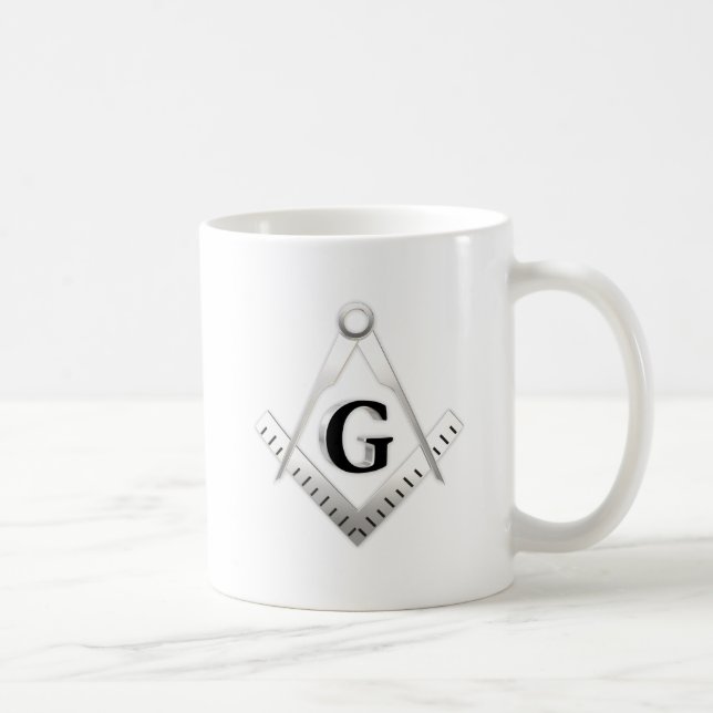 Freemasonry sign coffee mug (Right)