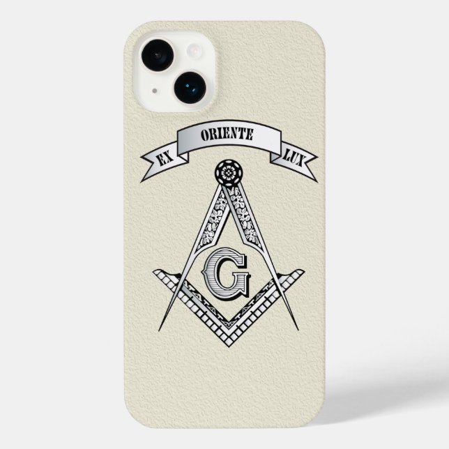 Freemasonry sign iPhone case (Back)
