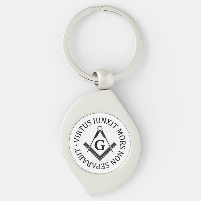 Freemasonry sign key ring (Front)