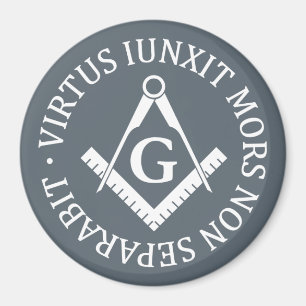 Freemasonry sign magnet