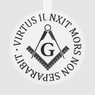 Freemasonry sign ornament