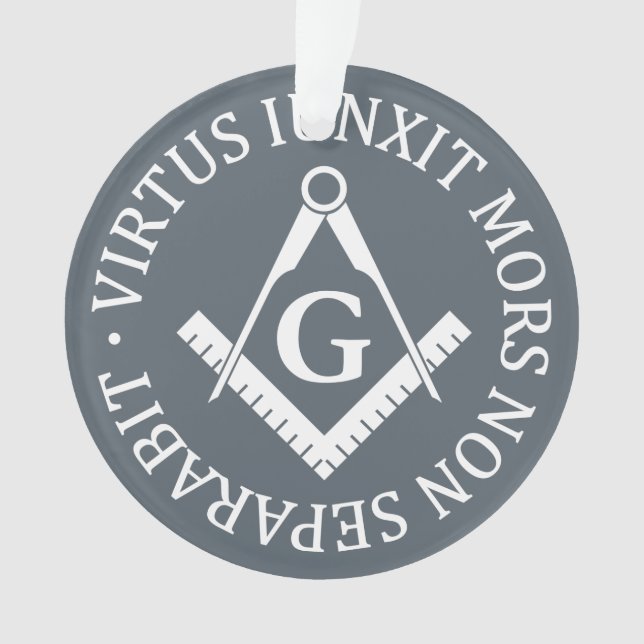 Freemasonry sign ornament (Front)