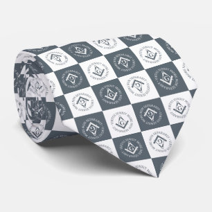 Freemasonry sign tie