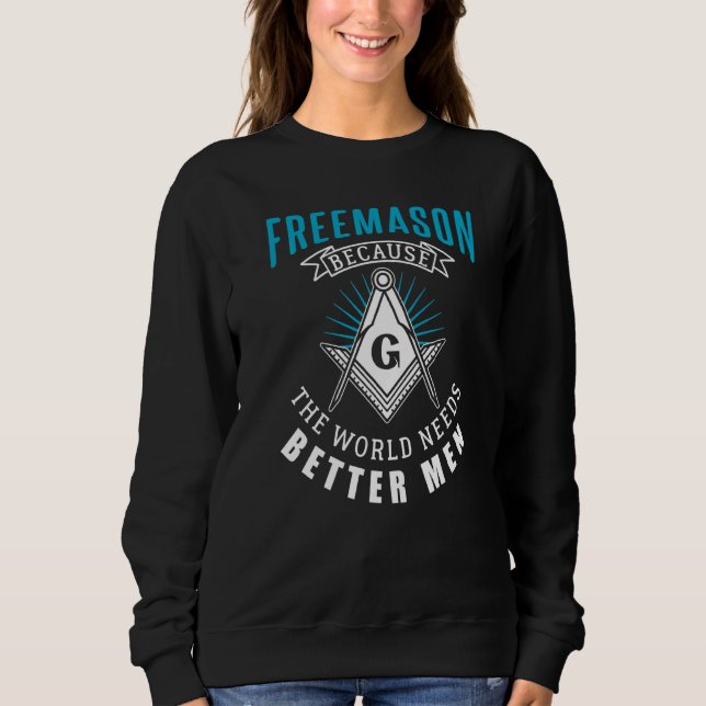 Freemasonry Square And Compasses For Men Sweatshirt (Front)