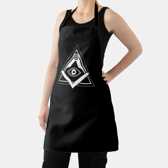 Freemasonry symbol apron (Insitu)