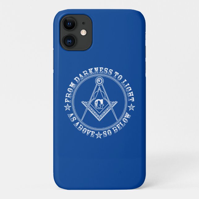 Freemasonry symbol Case-Mate iPhone case (Back)