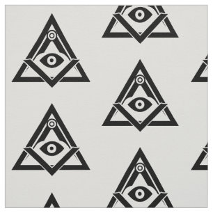 Freemasonry symbol fabric