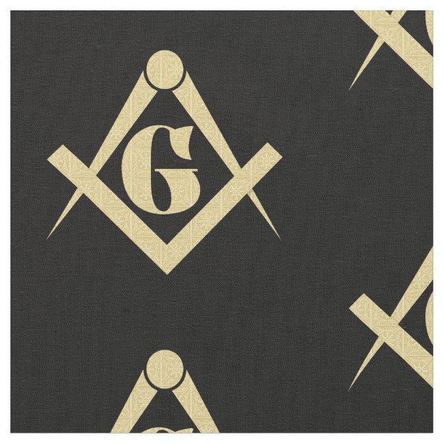 Freemasonry symbol fabric (Close Up)