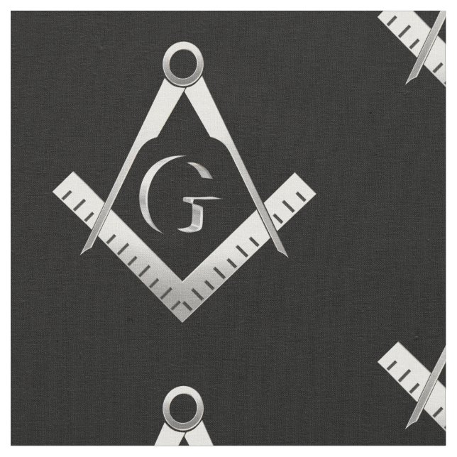 Freemasonry symbol fabric (Close Up)