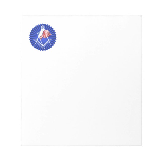 Freemasonry symbol notepad (Front)