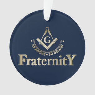 Freemasonry symbol ornament