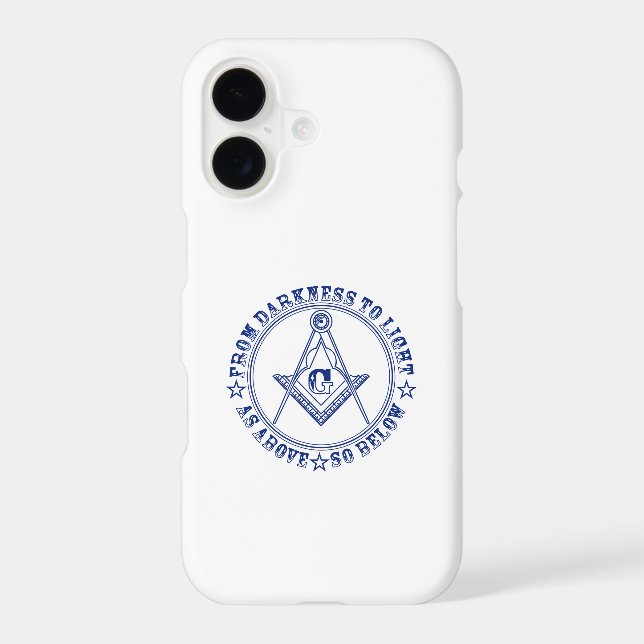 Freemasonry symbol OtterBox iPhone case (Back)