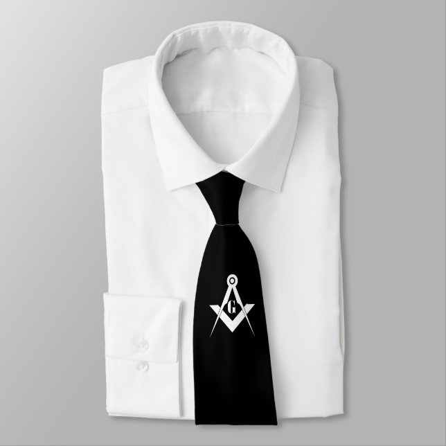 Freemasonry symbol tie (Tied)