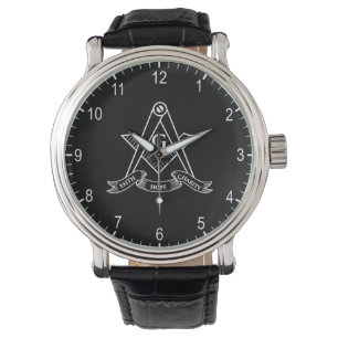 Freemasonry symbol watch