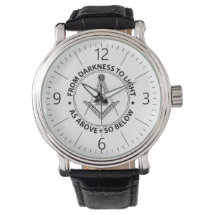 Freemasonry symbol watch