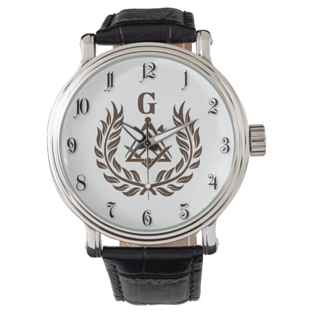 Freemasonry symbol watch (Front)