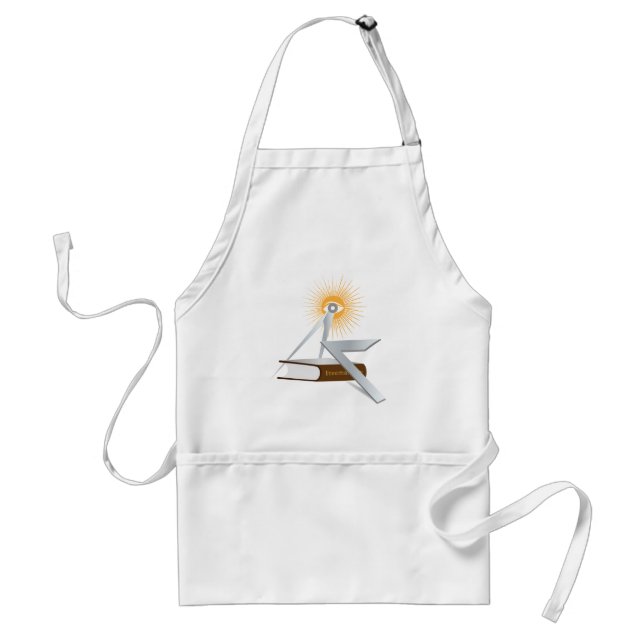 Freemasonry symbols standard apron (Front)