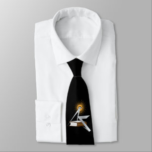 Freemasonry symbols tie