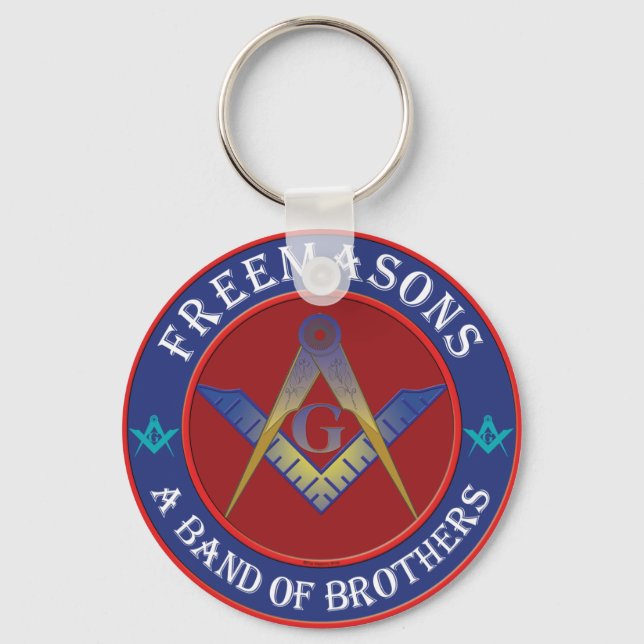 Freemasons Band Of Brothers Key Ring (Front)