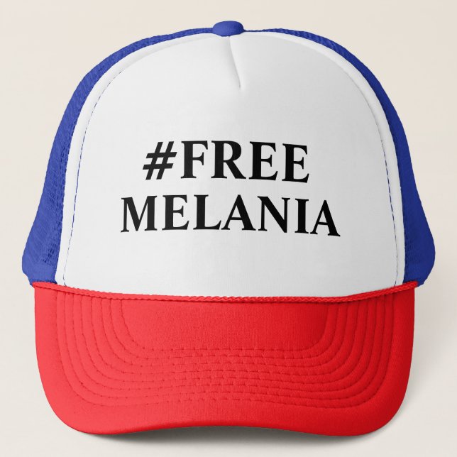 #FreeMelania Trump funny hat (Front)