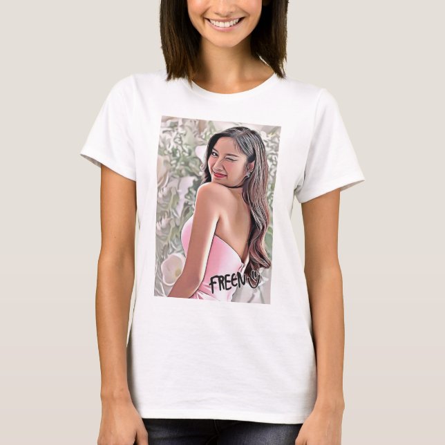 Freen Sarocha wink T-Shirt (Front)