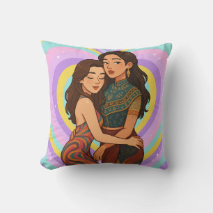 Freenbecky Thai GL Ship Couple Freen & Becky Cushion