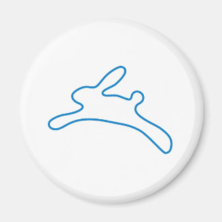 Freenet Bunny Logo Magnet