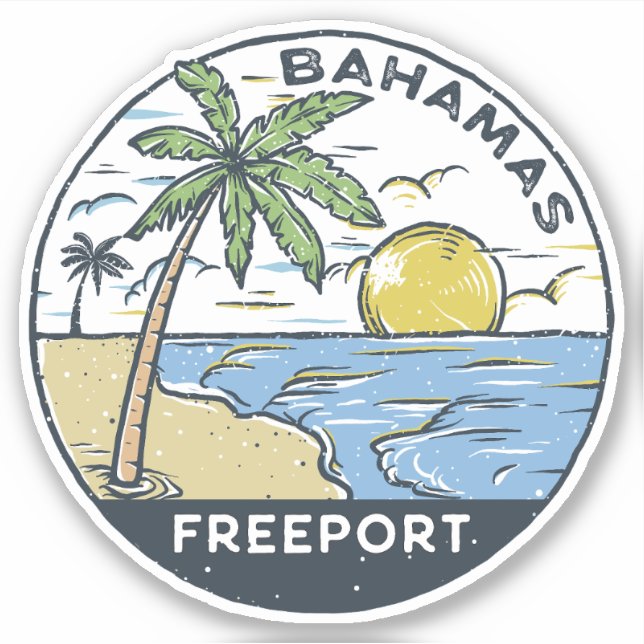 Freeport Bahamas Vintage (Front)