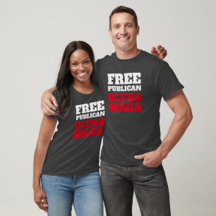 FreePublican  Republican ULTRA MAGA T-Shirt