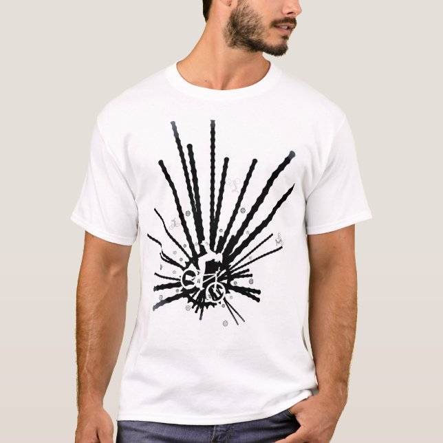 freeride mountain bike T-Shirt (Front)