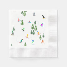 Freeride Snowboarder Snowboarding Illustration   