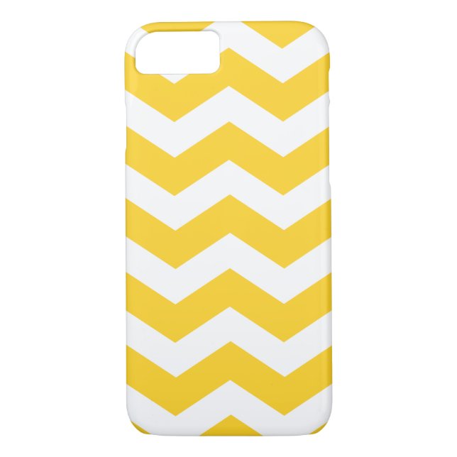 Freesia Chevron Case Savvy iPhone 7 Case (Back)