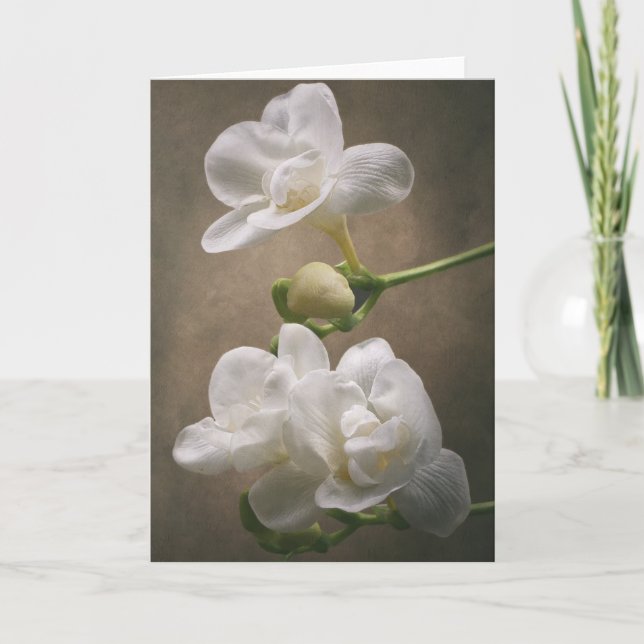Freesia flowers card (Front)