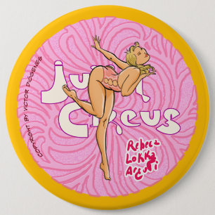 Freestyle Dancer 6 Cm Round Badge
