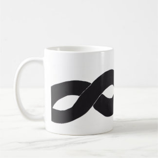 Freestyle Monochrome Looping Design Mug