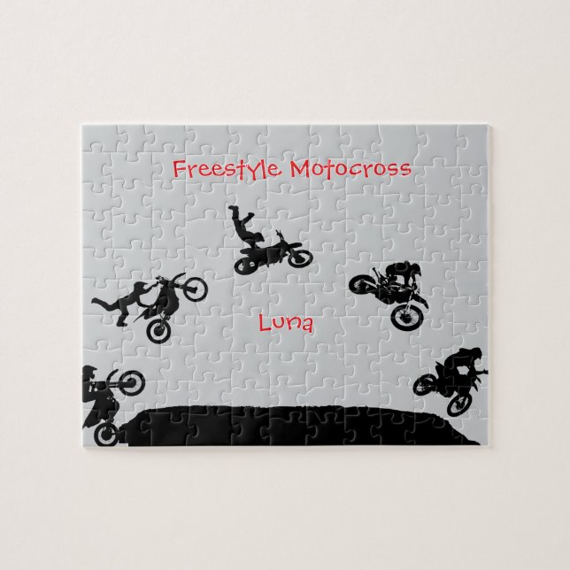 Freestyle Motocross  Jigsaw Puzzle (Horizontal)